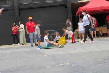 Las fiestas patronales dan vida al auditorio del mayor parque urbano de Telde/TA.